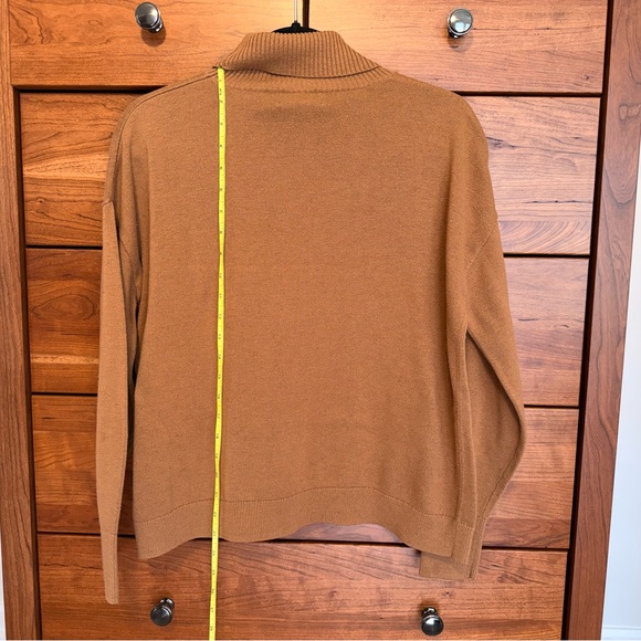 Treasure & Bond Camel Ribbed Sweater - Picture 3 of 4